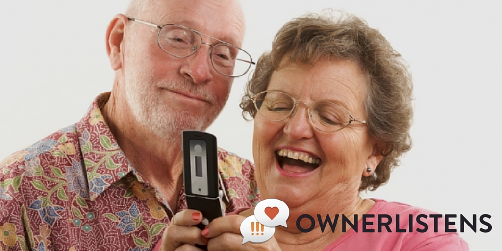 Grandma and grandpa are texting businesses with OwnerListens