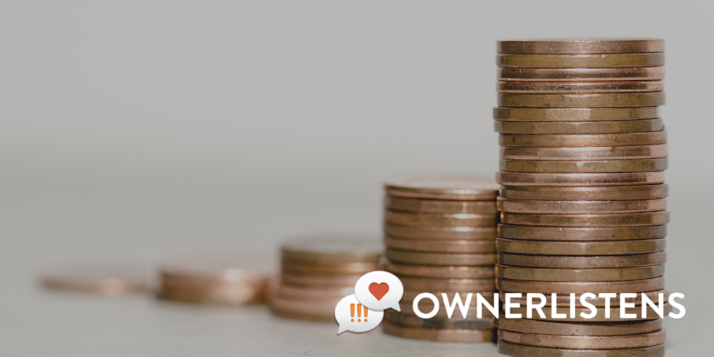 OwnerListens Identifying ecurring customer needs can increase revenues. Stacks of tokens